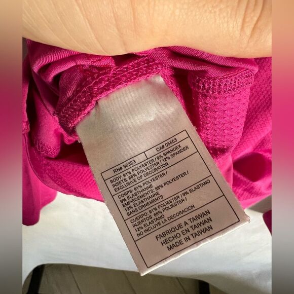 Nike Sphere Dry long sleeve shirt size Small Pink running shirt - Picture 7 of 7